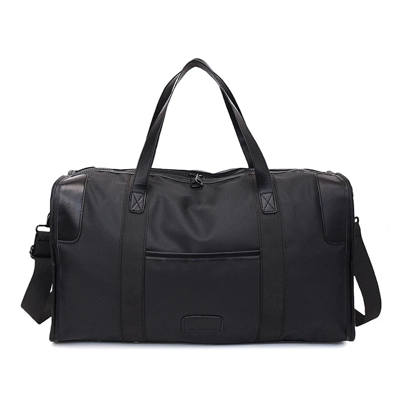 Custom Logo Nylon Travel Bag for Women Dry and Wet Separation Duffel Bags Waterproof Weekender Bags