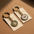 Factory Hot Sale Key Holder Enamel Keyring Zinc Alloy Double Side Metal Key Chain Custom Name Logo Hard Soft Enamel  Keychain