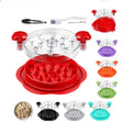 Popular Chicken Breast Meat Slicer Home Kitchen Complementary Plastic Food Grinder Shredded Remover Cross-Border Chicken