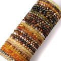 Natural Stone 6MM Yellow Brown Tiger Eye Citrine Strand Beads Bracelet Reiki Yoga Meditation Bracelets for Men Women Jewelry