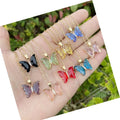 Ins Style Long Lasting Color Preserving Butterfly Pendant Stainless Steel Necklace Kolye