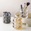 Office Desktop Stationery Pen and Pencil Storage Box Organizer Pen Holders Crystal Pencil Organizer Type