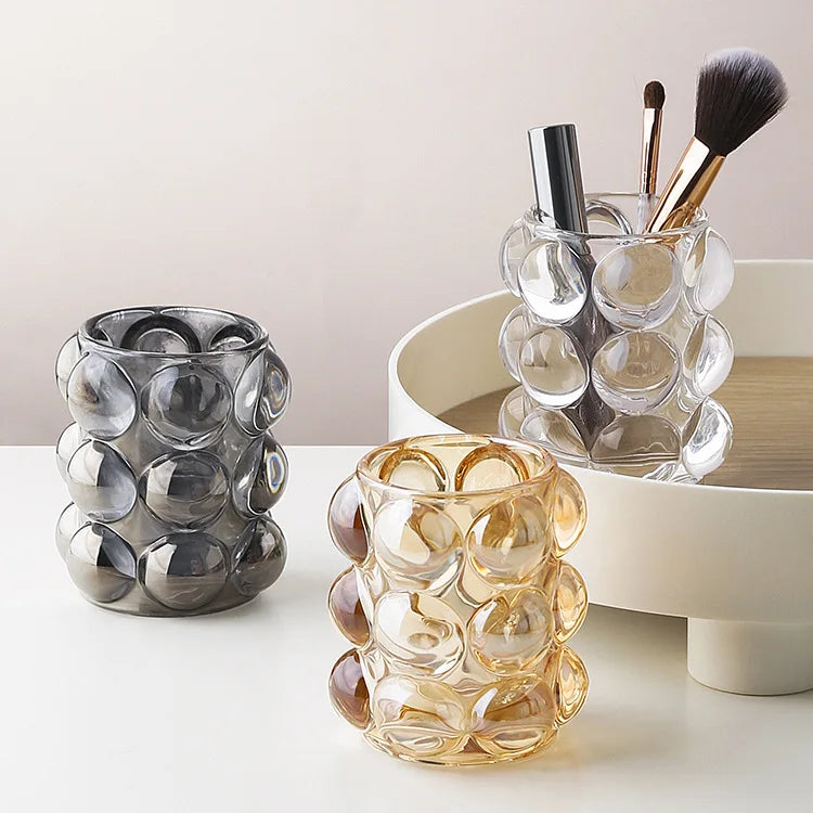 Office Desktop Stationery Pen and Pencil Storage Box Organizer Pen Holders Crystal Pencil Organizer Type