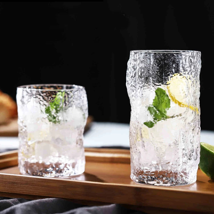 Wholesale Dishwasher Safe Creative Customized Etched Rolling Whiskey Glass Set