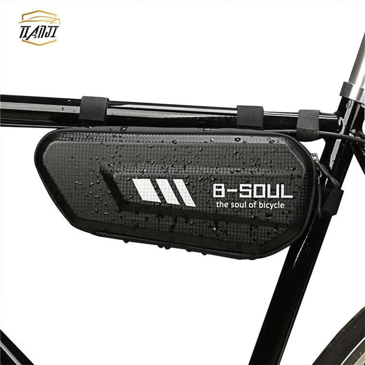 Bicycle Hard Shell Triangle Bagupper Tube Under Seat Waterproof Bicycle Frame Bags