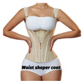 Custom Logo Print Corset Femme Compression Double Strap Women Lose Weight Fat Tummy Women Waist Trainer Corset Body Shaper