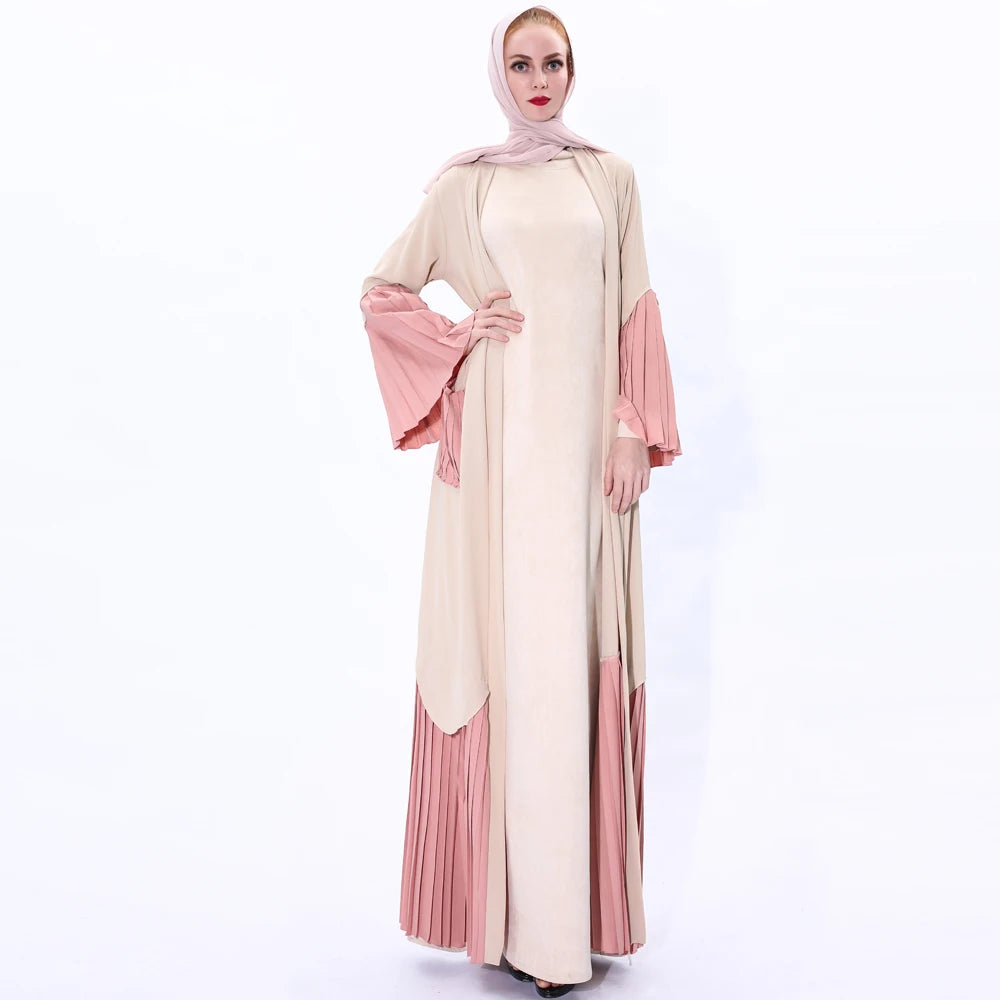 Whosale Fashionabaya Newest Islamic Clothing F Dress Muslim Woman Quality Comfort Abaya Long Sleeve Ladies Jubah Middle East