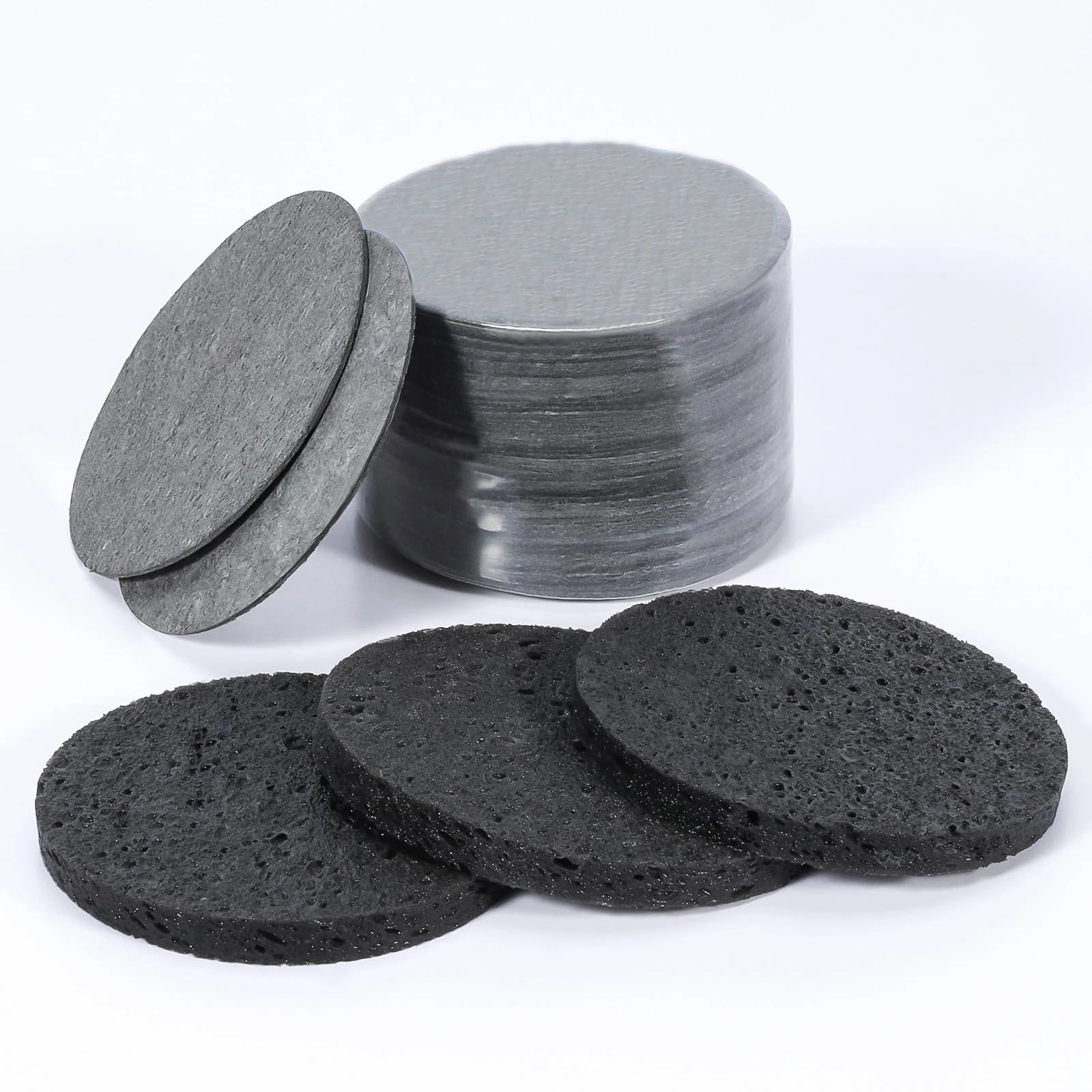 WOXIN New Designer Skin-Friendly Cellulose Sponge Face Cleaning Facial Scouring Pad