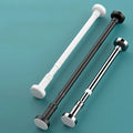 Rustproof Shower Curtain Rod No Drilling 304 Stainless Steel Anti-Slip Adjustable Tension Spring Multi-Function Storage CE