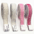 Colorful 3mm Pearl Self-Adhesive Rhinestone Ribbon Glitter Crystal Applique Sticker for Clothes Nail Art Bags Shoes Crafts Trim