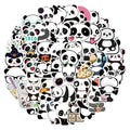 50Pcs Kawaii Panda Animal Decor Sticker for Kids Children Skateboard Luggage Laptop Vinyl Diy Graffiti Stickers Washi