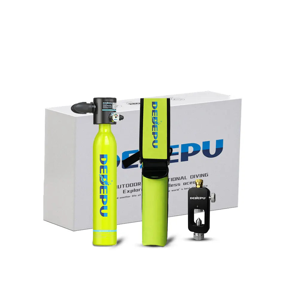 DEDEPU 0.5L Underwater Breathing Portable Oxygen Cylinders Tank Professional Diving Scuba Oxygen Cylinder