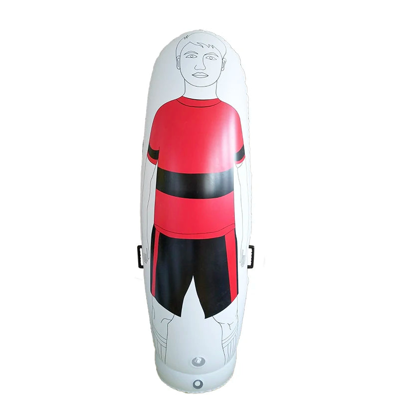 2m  Soccer Training Equipment Agility Classic Durable Free Kick Inflatable Football Mannequin Inflatable Soccer Dummy