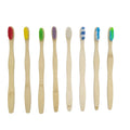 Personalized Adults Children Suitable for Environmentally Friendly Natural Bamboo Toothbrushes