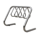 Outdoor Indoor Commercial Metal Secure Bike Storage Display Rack Outside Road Residential Public Patio Bicycle Parking Stand