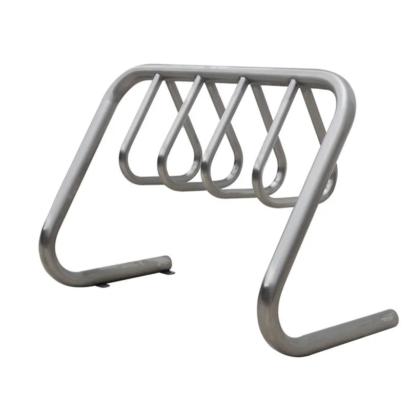 Outdoor Indoor Commercial Metal Secure Bike Storage Display Rack Outside Road Residential Public Patio Bicycle Parking Stand