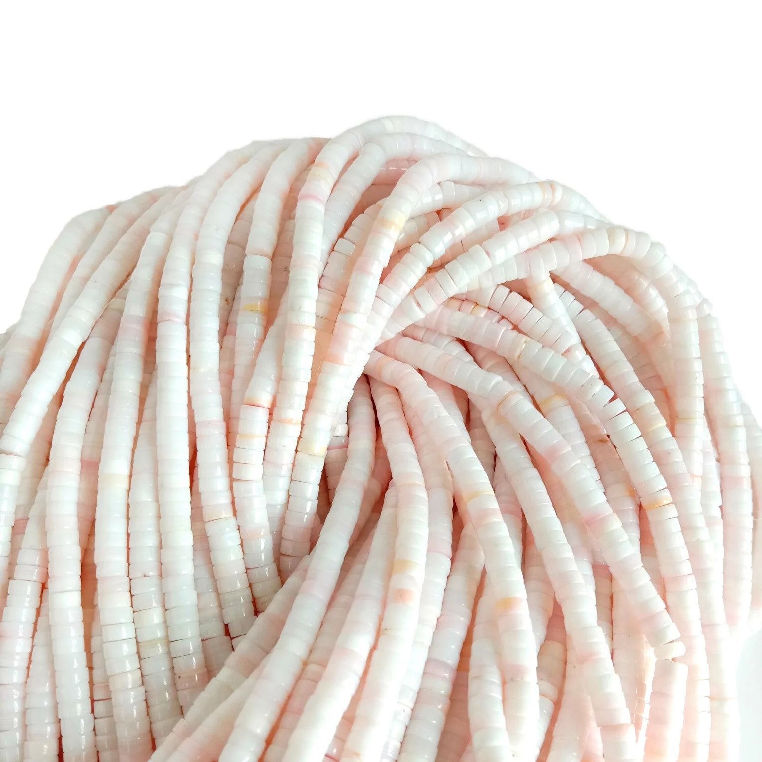 4mm pink Princess shell Kingman making  necklace