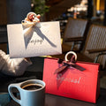 Becan Lower Cost Factory Custom Gift Special Design Printing Luxury Triangle Paper Bags With Your Own Logo Shipping Bag