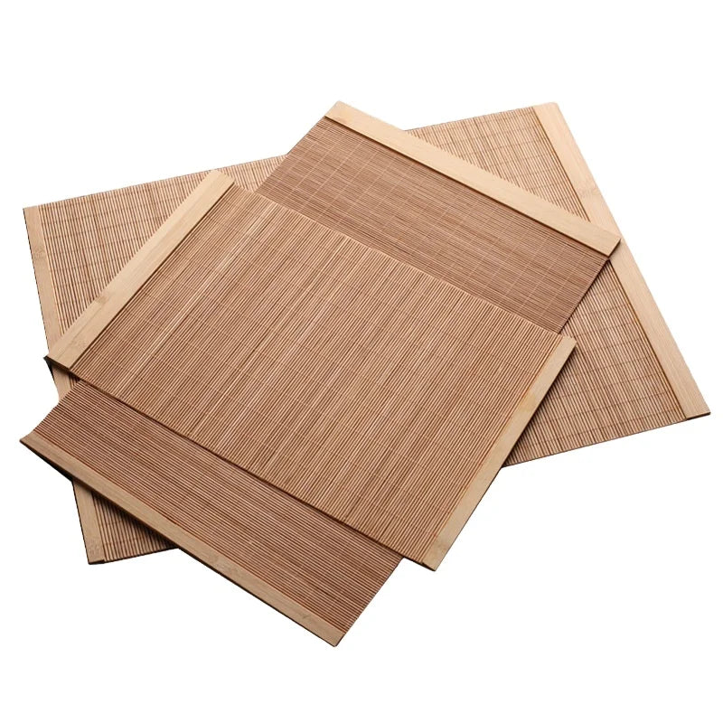 Hot Selling Dining Table Mat Retro National Style Tea High-Quality Chinese Crafts Bamboo Mat
