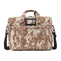 Men's Waterproof Waxed Canvas Business Tactical Messenger Laptop Bag Custom Anti-Theft with Shockproof Feature for Work