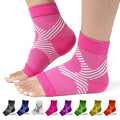 Best Foot Wrap Support Brace Ankle Support Volleyball Pain Relief Heel Half Socks Plantar Fasciitis Sock for Women