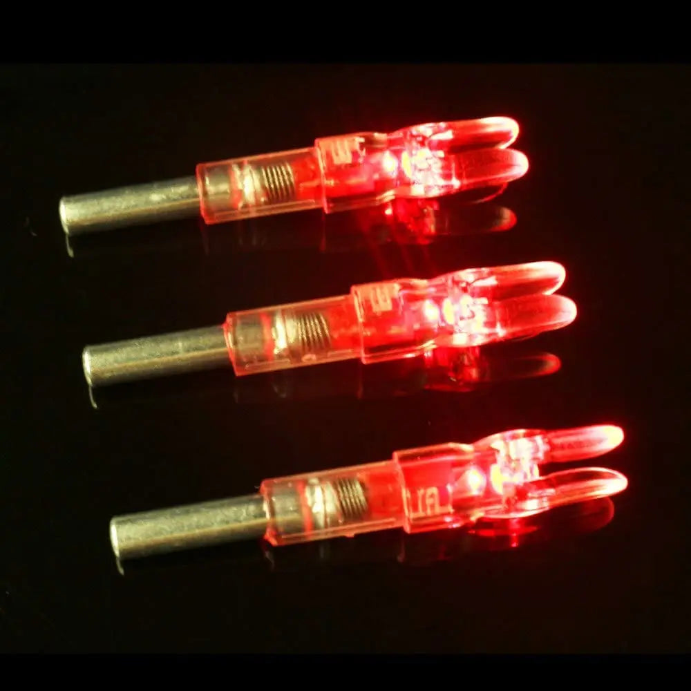 Archery LED Lighted Nocks for Arrows ID 4.2/5.2/6.2mm Shaft Compound Recurve Bow Hunting