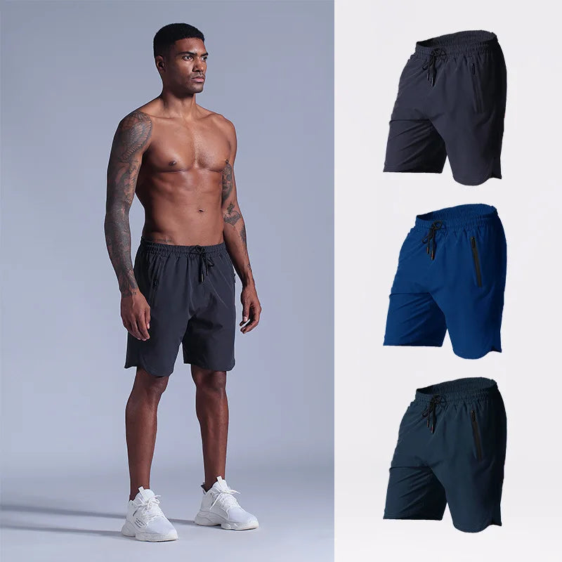 Men's Sports Shorts Cycling Breathable Short Pants Thin Running Fitness Training Shorts