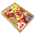 Water and Oil Proofing Biodegradable Kraft Takeaway Food Boxes Food Packaging Multi-compartment Kraft Paper Lunch Box
