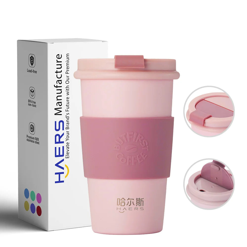 BPA-free Coffee Mug Stainless Steel Coffee Tumbler Double Wall Vacuum Insulated Travel Tumbler Insulated Coffee Cup