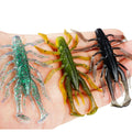 New Design Arrivals Manufacturer Wholesales Shrimp Shaped Soft Bait 3inch 6g Soft Worm Bass Mandarin Fish False Bait