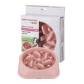 Luxury PP Plastic Eco-Friendly Durable Non-Slip Slow Feeder Pet Bowls for Dogs & Cats-Travel Use