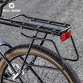 WEST BIKING Bicycle Rear Cargo Racks 100 KG Load Aluminum Alloy Luggage Carrier MTB Rear Seat Trunk Quick Release Pannier Rack MegaBDM