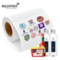 Packaging Auxiliary Materials Inkjet Matt PP Printable Vinyl Sticker Paper Roll for Inkjet Printer