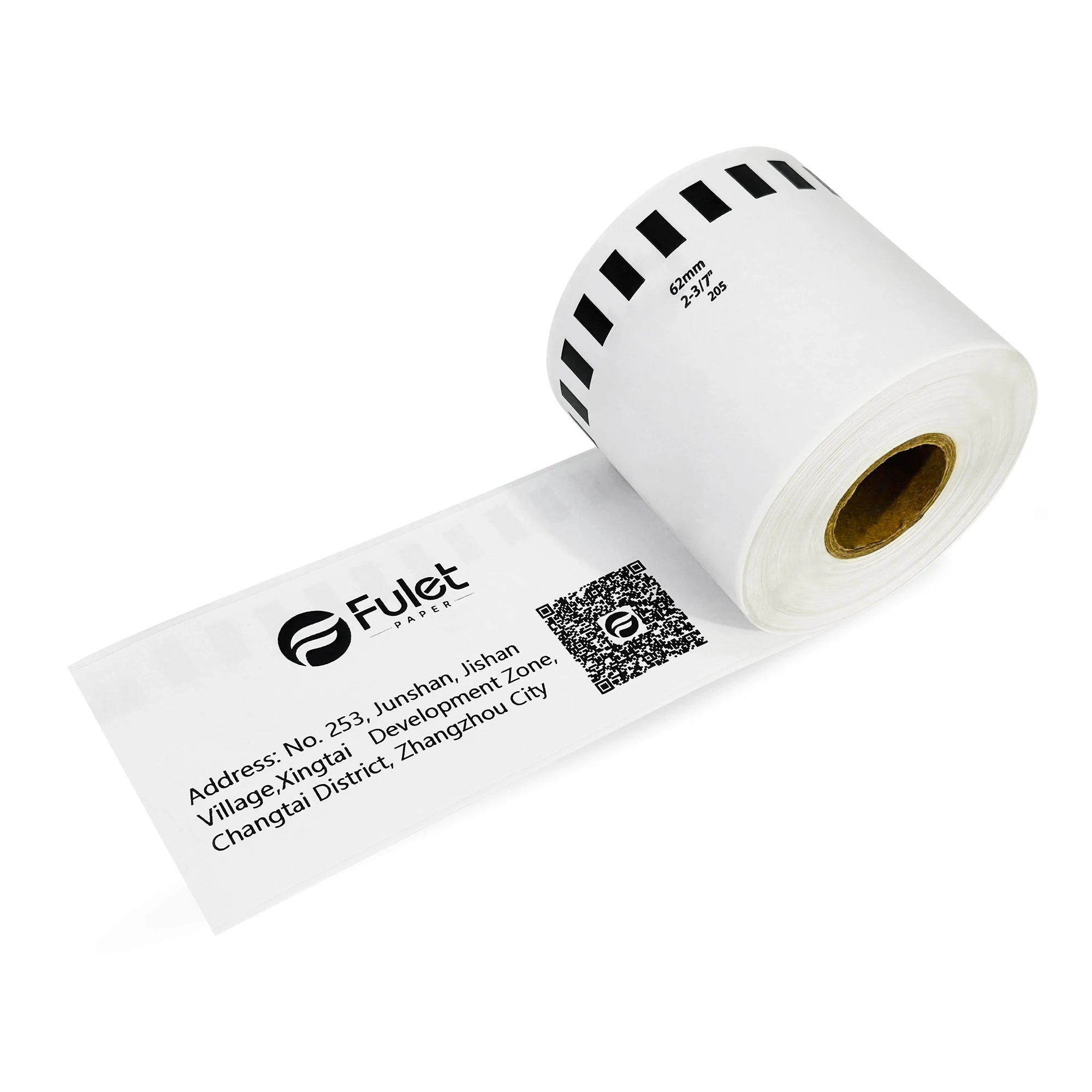 Compatible Brother DK-22205 Continuous Length Thermal Paper Label 62mm X 30.48m
