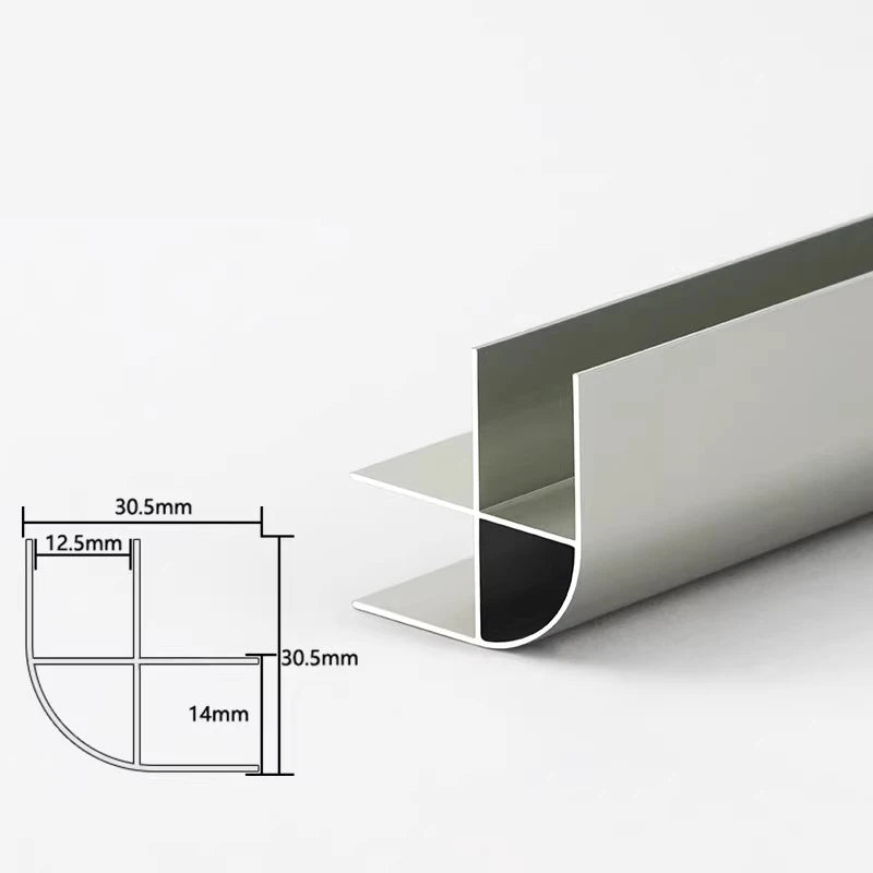RV Modification Accessories Corner Aluminum Profiles Rounded Aluminum Profiles Corner Decorative Aluminum Profiles
