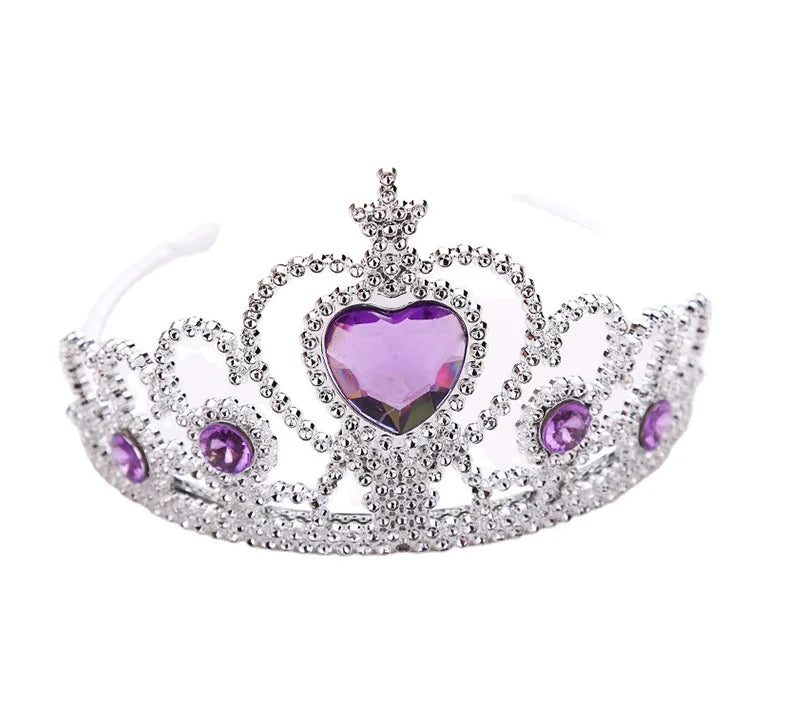 Large Bag Package Kids Tiara Crown Festival Hallowmas Children Decoration Plastic Tiara Birthday Headwear