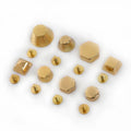Deepeel G8-1 Bag Hardware Accessories Handbag Decorative Screws Rings DIY Luggage Rivet Nails Embossed Studs Button