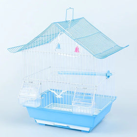Available Four-color Bird Cage Folding Wire Spray Painted Metal Cage Breeding Pet Cage