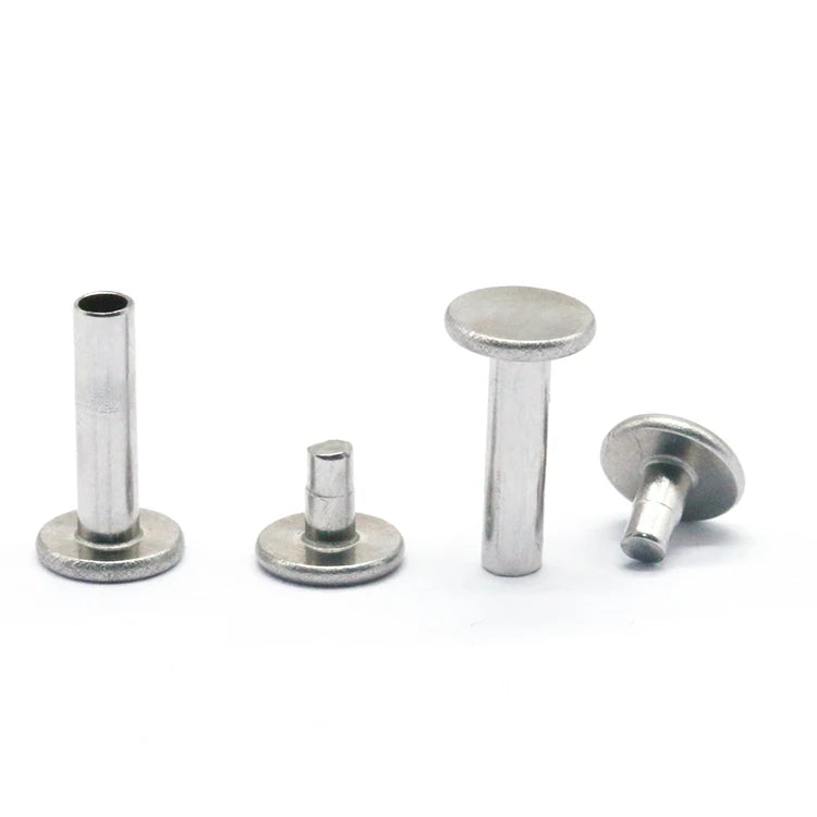Factory Direct Custom 304 Stainless Steel Flat Head Male and Female Rivets Low Price Product Direct Sale