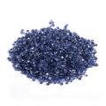 Factory Price Natural Stone Gems Round Diamond Cut Natural Blue Sapphire