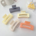 Plastic Korean Version Hair Accessories Plate Hair Gripping Clip Women Medium Hair Claw Clips