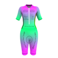 HIRBGOD Custom Womens Performance Triathlon Race Set Odm Oem High Quality Tri Kit With Tri Pad