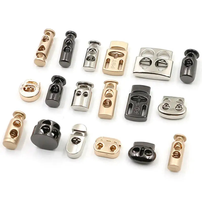 High Quality Metal End Stopper Cord Rope Ends Locks Lanyard Clips Nickel-Free Cord End for Garment Drawstrings Accessory