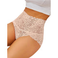 Women's Summer Seamless Boyshort Underwear Sexy High Waist Lace Tummy Control Panties Soft Stretch Boxer Spandex/Nylon Knitted