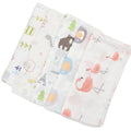 Wholesale Cute Baby Cloth Light Cotton Gauze 2 Lauer Muslin Baby Towel 25x25cm Face Handkerchief Burp Cloth Washcloth
