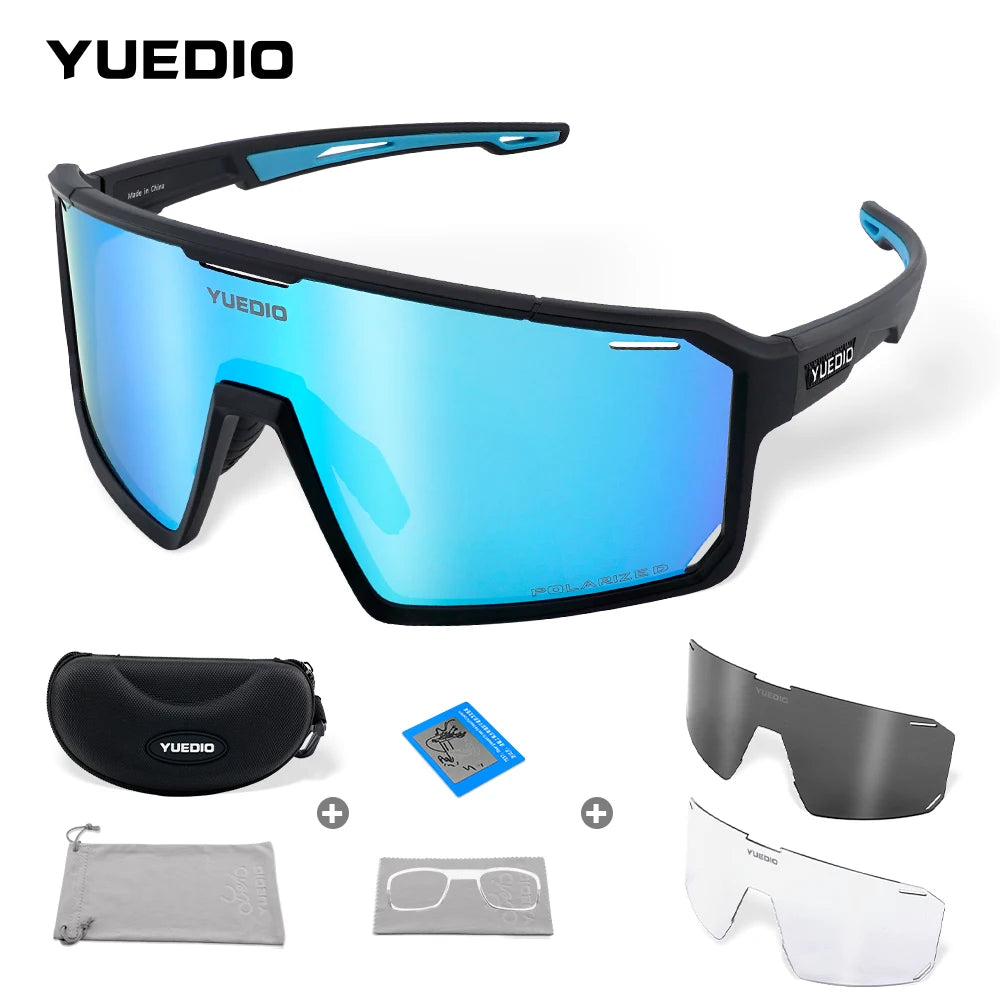 New Arrival Durable Ultra-light Frame Polarized Bicycle MTB Sunglasses Eyewears Sport Glasses Cycling Sunglasses