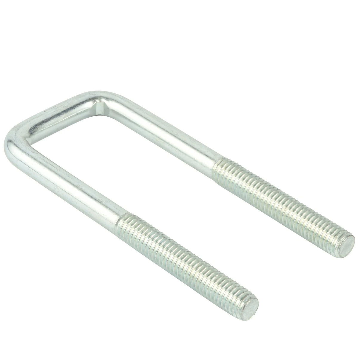 304 Stainless Steel Square U-Shaped Bolt M8*45*130 20mm Length with 30 Teeth Din Standard Hex Head Industrial Use Washed White
