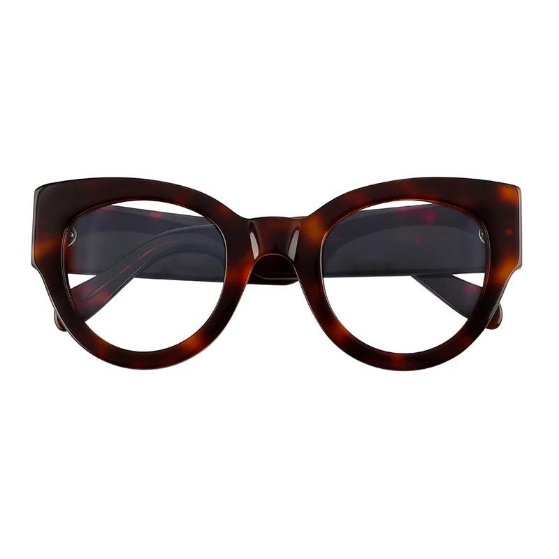 Fashion Retro Oversized Big Frame Eyeglasses Frame Acetate Glasses Eyewear MegaBDM