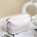 Customizable Double-Layer PU Leather Cloud Makeup Bag High-Capacity Waterproof Travel Toiletry Organizer Stylish and Portable