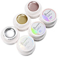 5ml Mirror Metallic Nail Gel Polish Rose Gold Sliver Liner Gel Super Bright Mirror Pull Line Metallic Painting Gel UV Soak Off